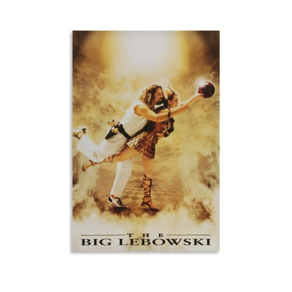 The Big Lebowski Movie Poster (82) Print Photo Art Painting Canvas Poster Home Decorative Bedroom Modern Decor Posters Gifts 12x18inch(30x45cm)