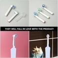 thumbnail image 3 of RENACLIPY 12Pcs Portable Toothbrush Head Caps ABS Dustproof for Business Trip, 3 of 8