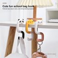 thumbnail image 2 of Crochet de Sac de Table Pliable Forte Capacité de Charge Rangement Mignon Animal Pliant Sac de Table Crochet pour Bureau, 2 of 8