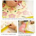 thumbnail image 3 of Floral Printed Accordion Document Folder, Expandable, Letter Organizer, 4 Packs d Accordion Document, 3 of 5