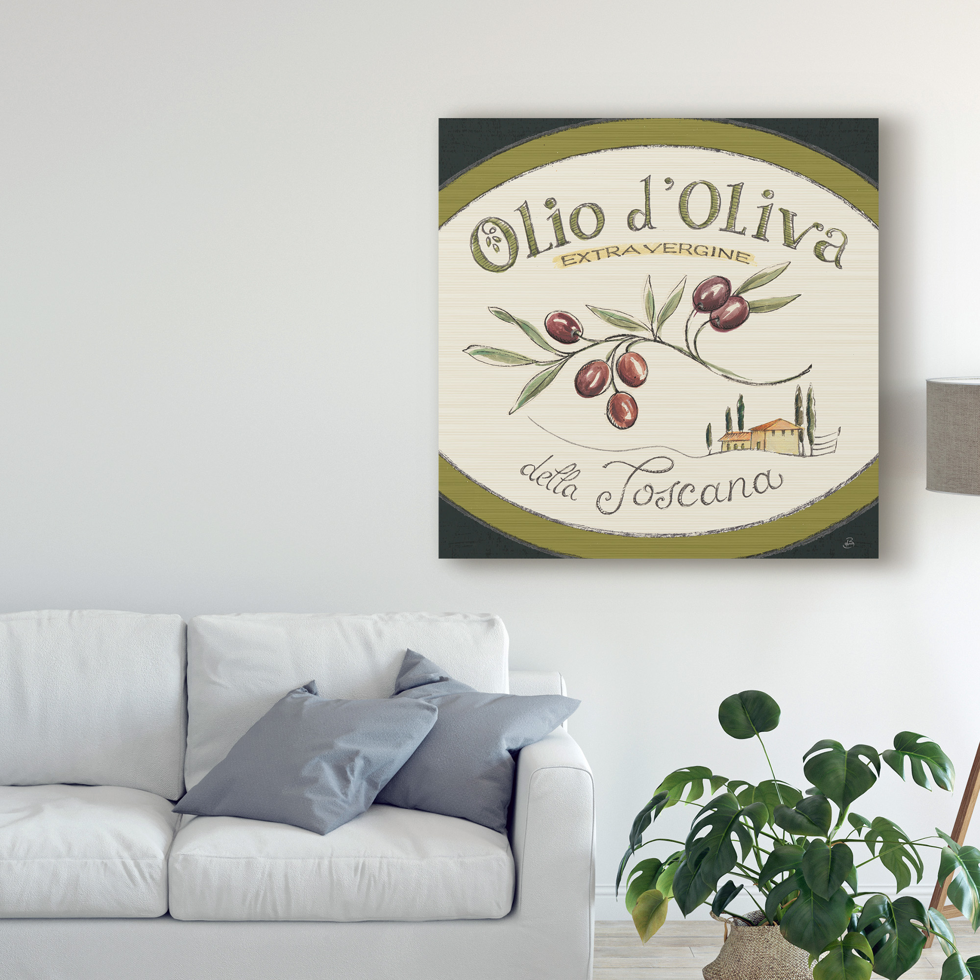 Trademark Fine Art 'Tuscan Flavor VI' Canvas Art by Daphne Brissonnet
