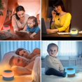 thumbnail image 5 of Baby Sleep Sound Machine with Night Light, 7 Color Modes, Memory Function, White Noise for Infant Soothing, 5 of 5