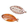 thumbnail image 1 of 2pcs cabellero Garra Horquilla Pinzas De cabellero clip and clamp Banana Forma Titular De cabellero, 1 of 9