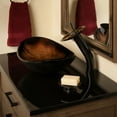 thumbnail image 6 of Novatto NSFC-0088031001ORB Rena Glass Vessel Bathroom Sink 4-Piece Set, Oil Rubbed Bronze, 6 of 7