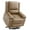 Tan, variant on Garvee Power Lift Recliner Chair, Leather, Heat and Massage, Beige