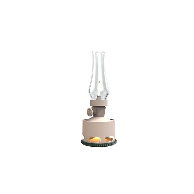Lámpara Led De Queroseno Innovadora Con Sensor De Gravedad, Luz De Escritorio Nostálgica, Lámpara De Mesa Led De Inducción De Flujo De Aire, Control De Engranajes Sin Humo, Lectura Retro Yuarrent HA024762-01
