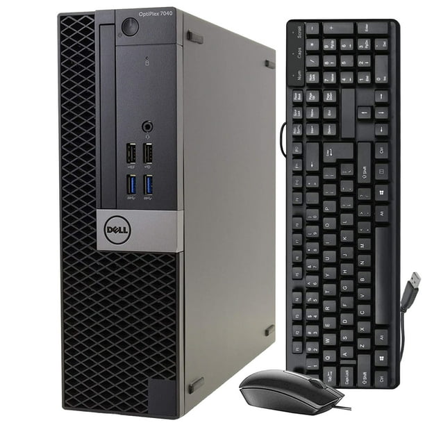 Best Optiplex For Business Dell OptiPlex 7040 Small Form Business PC Desktop Computer, Gen 6 Core