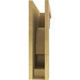 thumbnail image 4 of 8"W x 32"D x 32"H Thin Alma Rough Cedar Woodgrain TimberThane Corbel, Primed Tan, 4 of 6