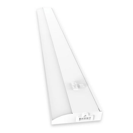 Good Earth 3008099 30 in. 1077lm Slim White Plug-In LED Undercabinet Light