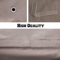 thumbnail image 3 of SUNRISEUMBRELLA 119“”x119” Gazebo Replacement Canopy Top Double Tier Canopy Top Cover(TAUPE), 3 of 5