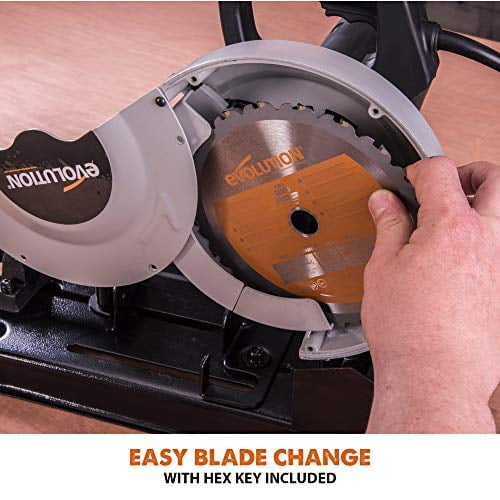 Evolution Power Tools RAGE4 7 1 4 Inch TCT Multipurpose Cutting