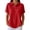 Red, variant on Siminsem Womens Casual Sweater Top V Neck Button Down Knit Shirts 2026 Summer Short Sleeve Lightweight Work Blouses Collared Dressy Tops Plus Size S-3XL, White, 2XL