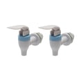 thumbnail image 1 of Unique Bargains Distributeur d'Eau en Plastique pour Maison et Bureau Robinet Blanc Bleu 2 Pcs, 1 of 1