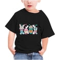 thumbnail image 2 of Qiopertar Haut à Manches Courtes Imprimé Col Rond Mignon Mode pour Enfants Garçons Filles en Solde à Moins de 5$ en Solde, 2 of 3