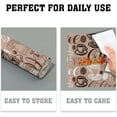 thumbnail image 4 of Coffee Placemats Set of 4,Brown Coffee Theme Dining Mat, Rectangle Linen 12 x 18in Non Slip Coffee Cup Print Place Mat for Kitchen Dining Party Decoration, 4 of 6