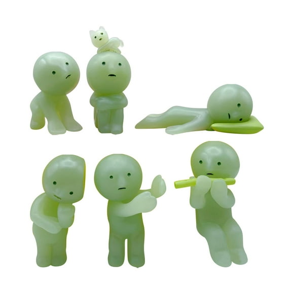 Sonny Angel Smiski Living Series Decorative Mini Figures Random Blind Box Glow In The Dark Series(1Pc Random Figure)