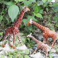 thumbnail image 2 of Figuras realistas de jirafa de plástico, juguete de safari, para decorar tartas., 2 of 5