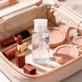 thumbnail image 5 of Push Down Pump Dispenser Bottle Refillable Travel Container for Makeup Remover Lotion Nail Polish Remover 5.07 fl oz, Clear, 5 of 6