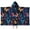 Colorful Butterfly Starry, variant on Pink Butterfly Floral Bow White Pattern Hooded Bath Towel,50"x30" for Ages 3 To 12 Kids, Quick Dry Lightweight Soft Microfiber Hood Beach Towel Cover Up for Kids