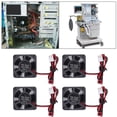 thumbnail image 4 of DC Brushless Fan DC Cooling Fan DC Cooler Fan Low Noise 24DBA 2Pin Terminal Compact 30x30x10mm for 3D Printer CPU PC Server Humidifier, 4 of 7