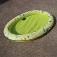 thumbnail image 1 of Jet Pet Pet Swimming Pool Raft Inflatable PVC Pool Raft with Printing Pattern Outdoor Water Playing Toy  Green, 1 of 9