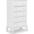 thumbnail image 6 of Picket House Furnishings Jenna Twin Panel with Trundle 3 Piece Wood Bedroom Set, White, 6 of 9