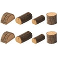 thumbnail image 3 of IFANLANDOR 8Pcs Wood Base Clips for Picture Holding Photos Rustic Style in Assorted Color, 3 of 8