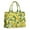 Yellow Lemon Fruit-3, variant on Large Capacity Tote Bag,Yellow Lemon Fruit Slices White Pattern Handbag Fashion Luxury Tote Bag,15.7"x13"x 5.1" Inches,Laptop Compatible