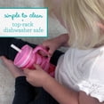 thumbnail image 4 of Infantino My 1st Tumbler – Adorable 9oz. Training Cup with Toddler-Friendly Straw and Handle, Strawberry Swirl, 4 of 6