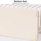 thumbnail image 4 of Almacenamiento de drenaje de esponja doble, soporte de fregadero de esponja de 2 capas, escurridor de bolas de baño, estante de almacenamiento Almacenamiento y organización del hogar Beige Cateissary HA001792-03B, 4 of 6