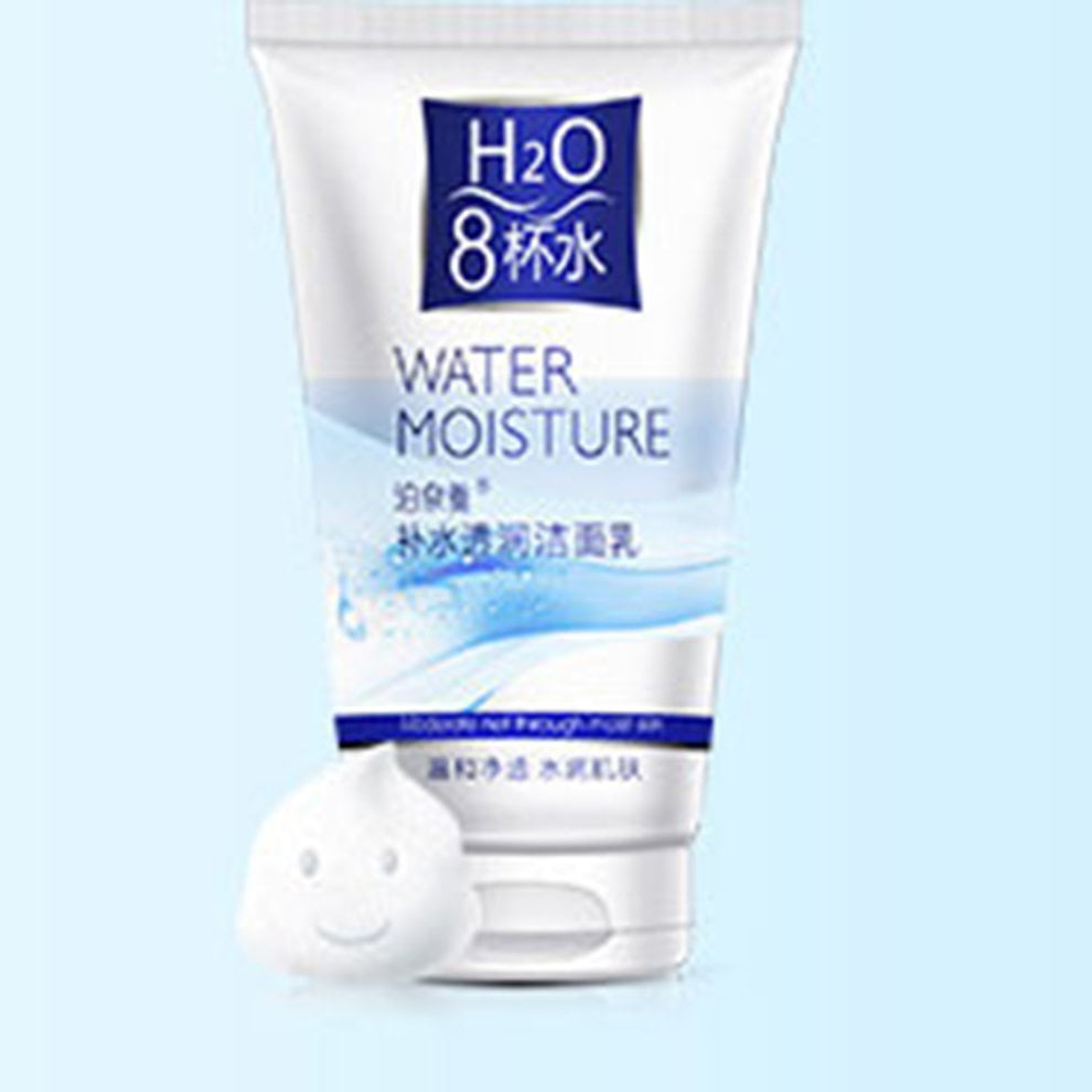 Face Wash Cleaning Cream Moisturizing Hydrating Facial Cleanser white