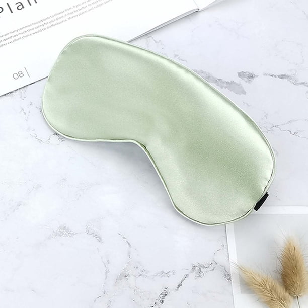 Xihbxyly Antifaz de Seda para Dormir, con Correa Ajustable para Los Ojos, Ligero y Suave, Ideal para Viajes, Bloquea La Luz y Te Permite Relajarte En Cualquier Momento y Lugar. Perfecto para Viajes E