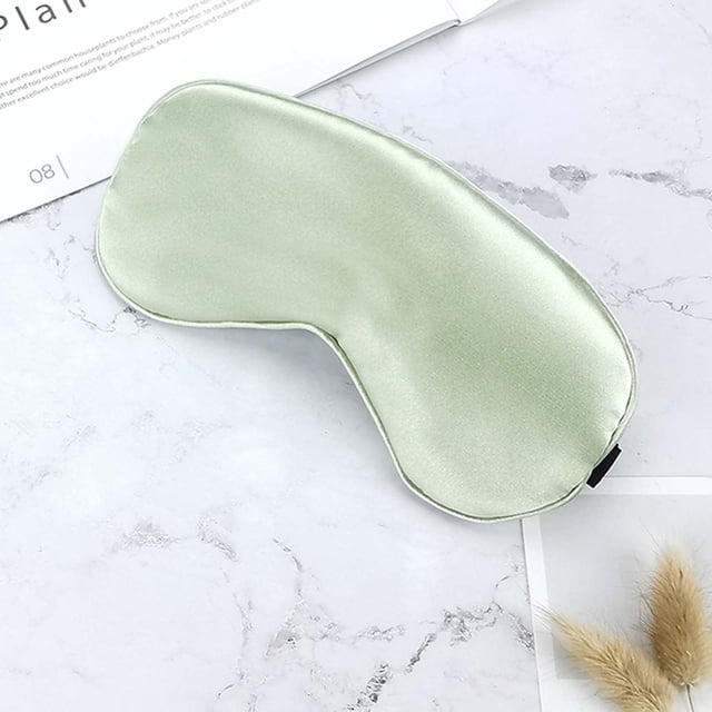CEHVOM Sleep Mask Silk Blackouted Soft Travel Mask with Adjustable Strap Sleep Eye Mask
