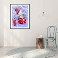 thumbnail image 2 of Cuadros Decorativos Kit de póster de elefante de nieve 5D con pintura de diamante de taladro redondo completo (A4300) DQrwqpou Nuevos Originales, 2 of 5