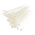 thumbnail image 5 of Bridas de cable de montaje a presión de 6 pulgadas, cinta de alambre de nylon blanca, paquete de 200, 5 of 5
