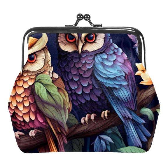 Owl Buckle Coin Purse
