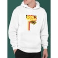 thumbnail image 2 of Retro 80`s Design Hoodie Men -Image by Shutterstock, Male Large, 2 of 4