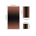 thumbnail image 4 of Dark Orange Black Ombre Towel Set of 3, Soft Microfiber Bath Towels, Hand Towel, Washcloths, Modern Gradient Abstract Art Quick-Dry Absorbent Towels for Bathroom Kitchen Hotel Beach Gym Spa, 4 of 7