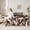 White Black Brown, variant on jejeloiu Vintage Cattle Hide 7-Piece Twin Bedding Sets,Rustic Farmhouse Cabin Bedding Comforter Set For Boys Girls Reversible