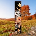 thumbnail image 4 of Fall Watercolor Owl Garden Stake - Charming Autumn Yard Art & Decor, 4 of 7