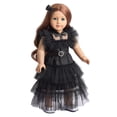 thumbnail image 5 of Sweet Dolly 18 Inch Doll Clothes Black Party Dress Costume Doll Accessories for 18 Inch Dolls (Doll NOT Included), 5 of 5