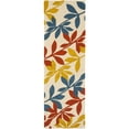 thumbnail image 5 of SAFAVIEH Soho Tyler Floral Wool Runner Rug, Beige/Multi, 2'6" x 8', 5 of 9