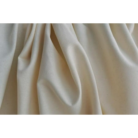 - Organic Cotton Muslin Fabric - Natural - 58 Inches Wide - By the Yard
