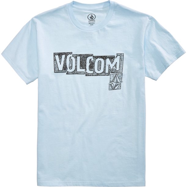 Camiseta gráfica Volcom Edge Logo para hombre Azul XX-Large