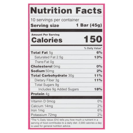 WHOA DOUGH Edible Cookie Dough Bars Chocolate Chip 10 Bars, Plant Based, Gluten Free, Vegan, Non GMO, Healthy Alternative, Real Ingredients, Healthy Snacks For Kids And Adults
