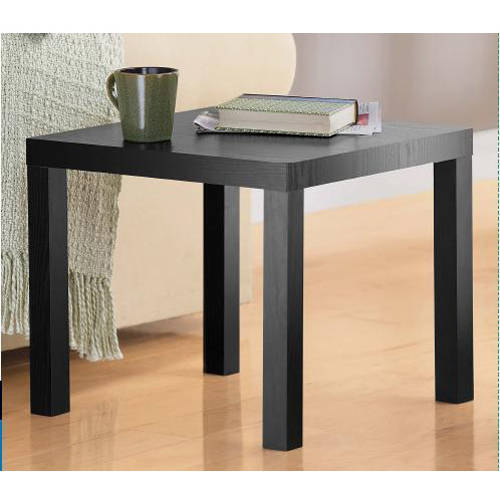 Mainstays Parson's End Table, Black - image 7 of 8