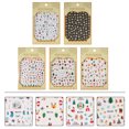 thumbnail image 4 of 5pcs Useful Nail Sticker Christmas Nails Decals Delicate Nail Art Patch, 4 of 7