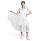 thumbnail image 5 of Vestido de malla transparente Roman Fashion /Juvenil, 10800 (Blanco) blanco EG, 5 of 6