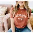 thumbnail image 5 of FAVORITE WIFE Graphic Short sleeve T-Shirt Plus Size, 5 of 10