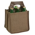 thumbnail image 2 of Picnic Plus PPB-666BR 6 Pack Compartment Bottle Carrier - Brown, 2 of 4